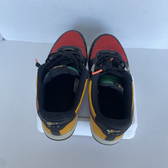 Nike Air Force 1 Low Sneakers Size 9 Sunburst 2019 CK9282-100 EXCELLENT - Picture 6 of 7